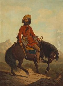 Horse And Rider by Charles Deas