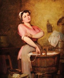 La Blanchisseuse by Alphonse Debaene