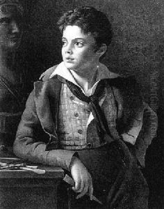 Portrait Of A Sculptor by Auguste Hyacinthe Debay