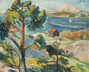 Skjaergardslandskap 1944 by Per Deberitz