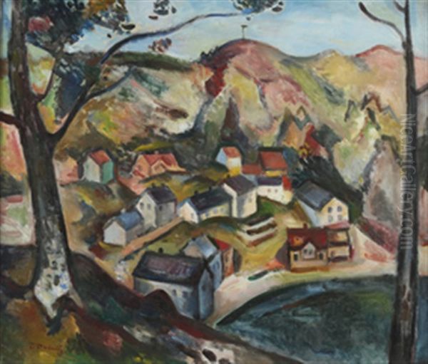 Kystlandskap Med Hus - view 1