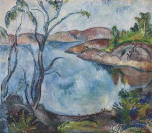 Coastal Landscape by Per Deberitz