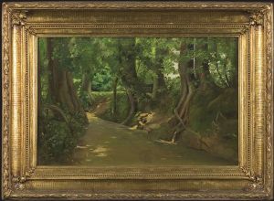 Forest Stream by Stanislaw Debicki