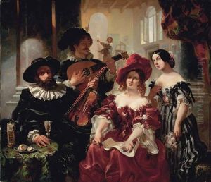 A Recital In The Artist's Studio