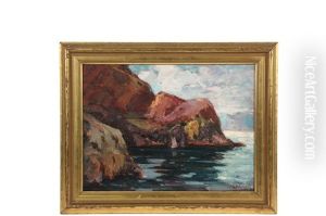 Rocky Head (monhegan Island) by Maurice G. Debonnet
