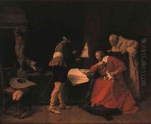 Richelieu Etudiant Les Plans D'attaque Destines Au Siege De La Rochelle