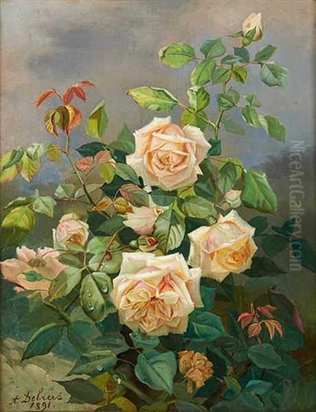 Les Roses Tremieres - view 1