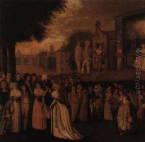 Une Representation Theatrale En Plein Air - view 1