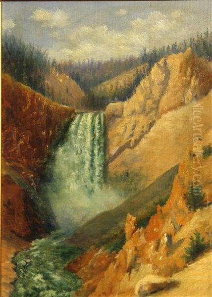 Yellowstone Falls - view 1