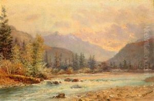 Mountain Landscape by Ralph Earl Decamp