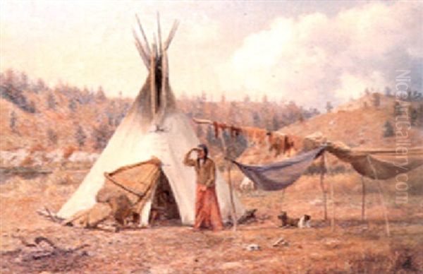 Camp In The Bitterroot - view 1