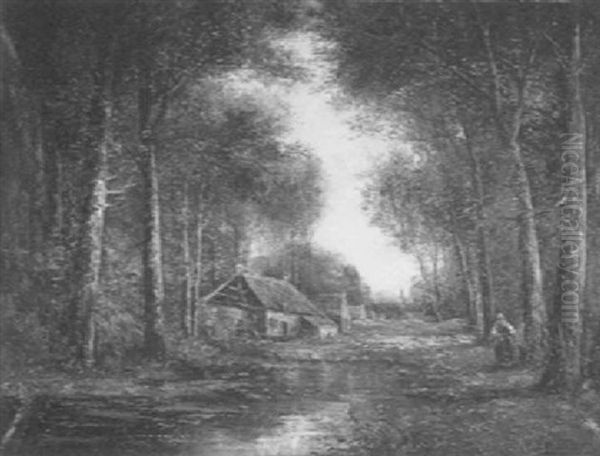 The Village In The Woodland Clearing - view 1