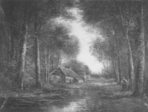 The Village In The Woodland Clearing