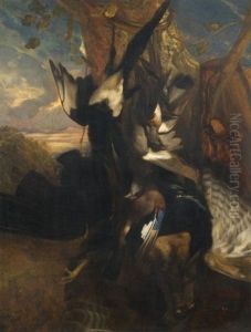 Trophee De Volatiles by Alexandre Gabriel Decamps