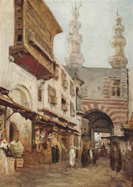 A Bustling Market, Egypt - view 1