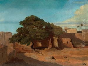 Oriental Houses by Alexandre Gabriel Decamps