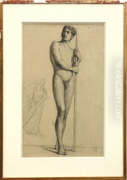 Standing Male Nude - view 1