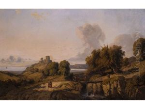 Cote D'azur Und Monte Carlo by Alexandre Gabriel Decamps