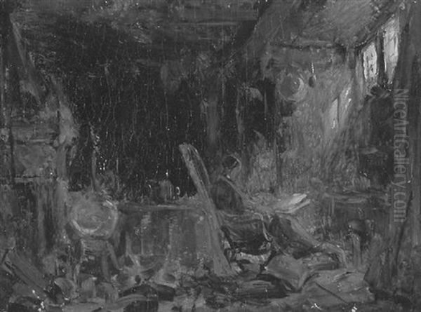 The Alchemist In His Laboratory - view 1