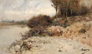 Bord De Riviere by Louis Appian