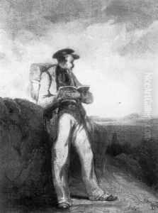 Portrait De L'illustrateur Alfred Jehannot (?) Portrait De L'illustrateur Alfred Jehannot (?)