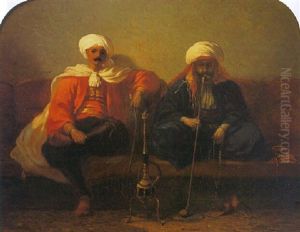 Les Fumeurs Turcs by Alexandre Gabriel Decamps