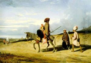 Vue Prise Dans Le Levant by Alexandre Gabriel Decamps