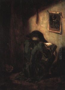 The Letter by Alexandre Gabriel Decamps