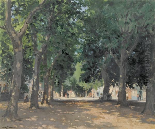 Sommerliche Allee - view 1
