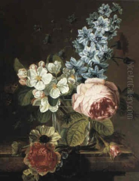 Still Life Of Flowers In A Vase - view 1
