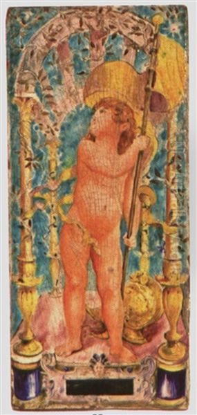 Cherubin Sous Une Arche - view 1