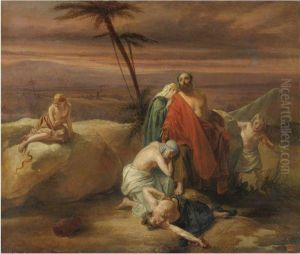 Scena Biblica, Il Serpente Di Bronzo by Andrea, the Elder Appiani