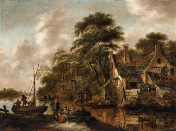 Large Farmstead On The Bank Of A River - view 1