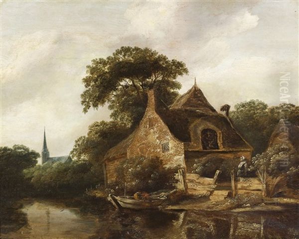 Maisons Au Bord D'un Fleuve - view 1