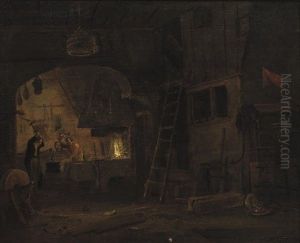 The Interior Of A Blacksmith