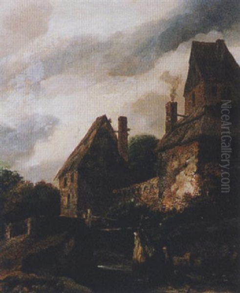 Landschaft Mit Altem Bauernhaus - view 1