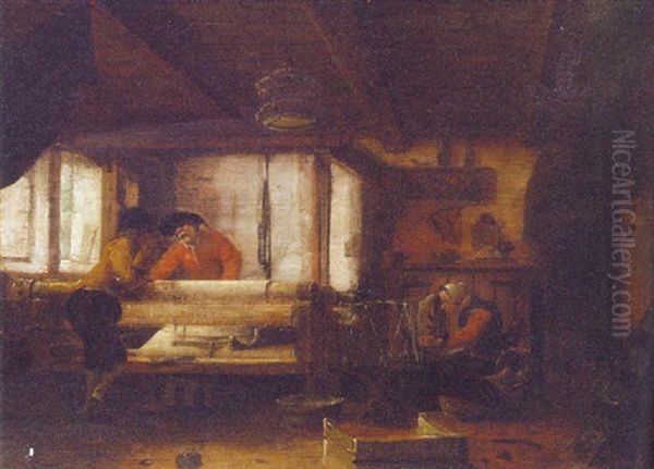 A Weaver's Workshop - view 1