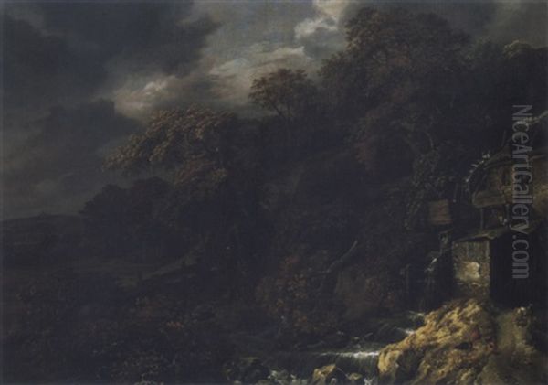 Landscape With A Water Mill - view 1