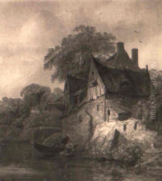 Ferme Fortifee Au Bord D'une Riviere - view 1