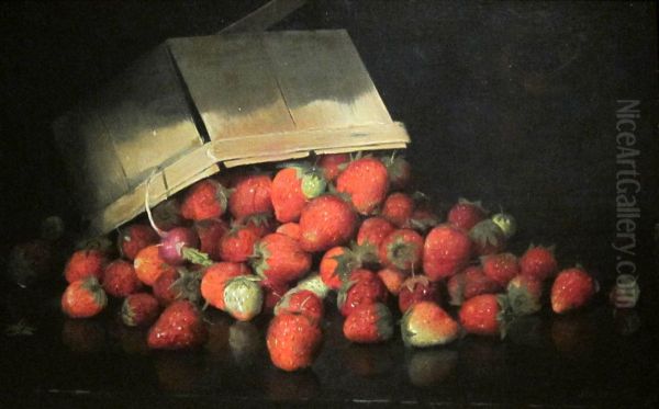 Strawberries In A Basket - view 1