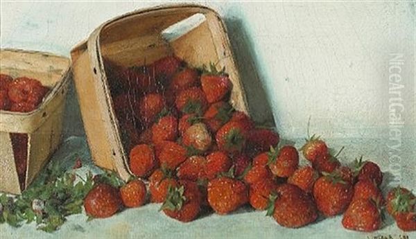 A Punnet Of Strawberries - view 1