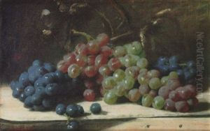 Still Life With Grapes by Joseph Decker