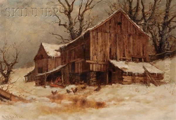 The Old Barn After A Thaw - view 1