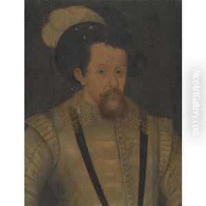 Portrait Of James I by John Decritz the Elder
