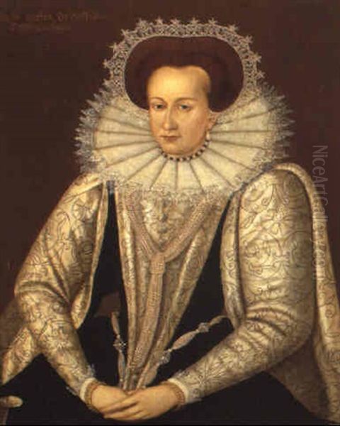 Portrait Of Elisabeth, Countess Of Nassau Catzenellenbogen - view 1