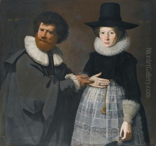 Portrait Of A Lady And A Gentleman - view 1