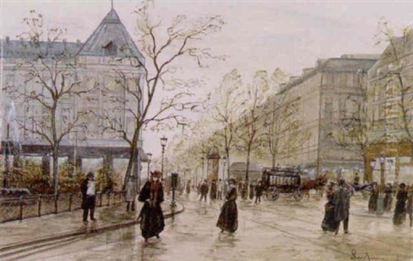 City Street Scene - view 1