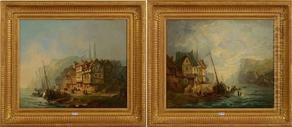 Scenes De Port Animees (2 Works) - view 1