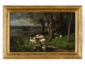 Duck Pond by Alexandre Defaux