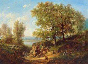 Der Abstieg Zum Fluss